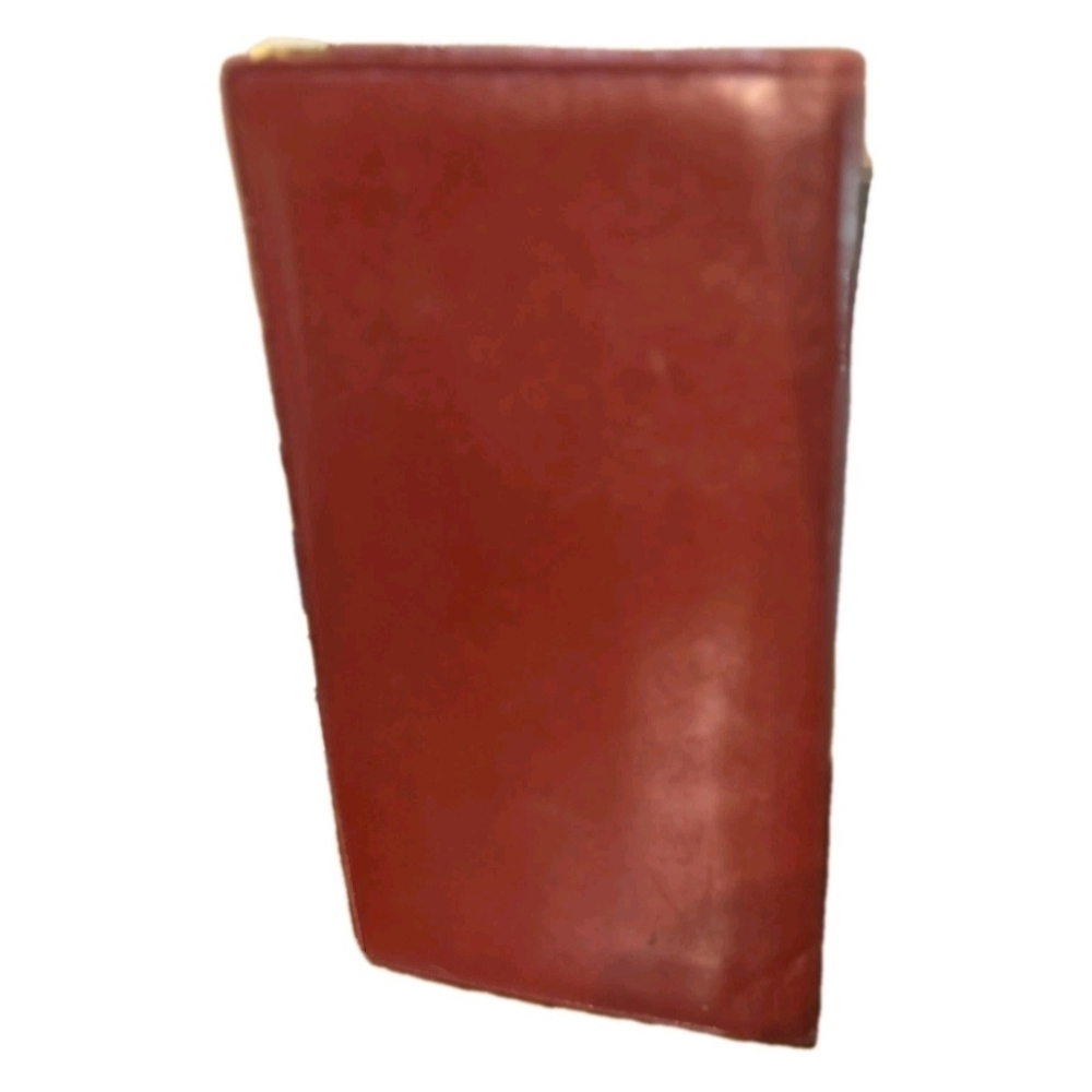Cartier Must de Cartier Burgundy (Unisex) Leather Bi-fold Long Wallet ( EUC) - Picture 2 of 7
